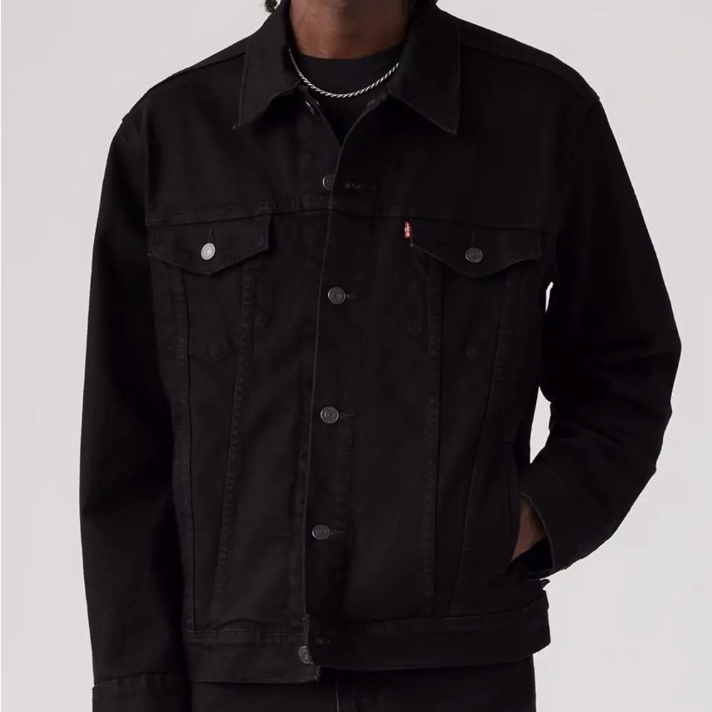 Levi's Men's Jet Black Jacket
